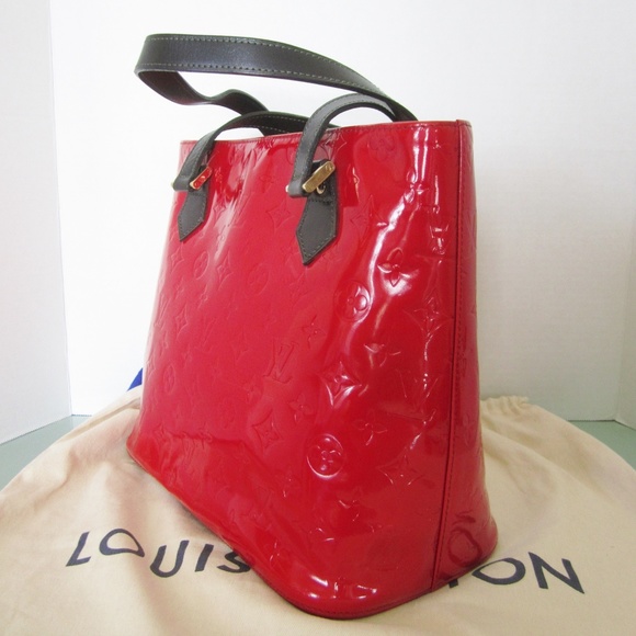 Louis Vuitton Handbags - Louis Vuitton Vernis Houston Red